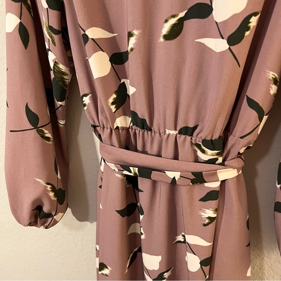 a new day Women's Midi Dress in Mauve Floral - Picture 7 of 10